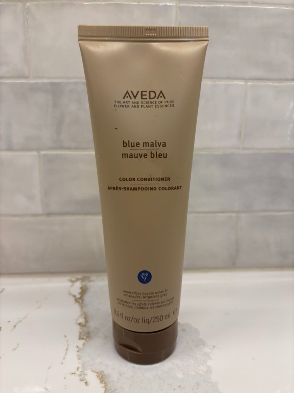 NEW! AVEDA BLUE MALVA Color Conditioner 8.5 oz / 250 ml